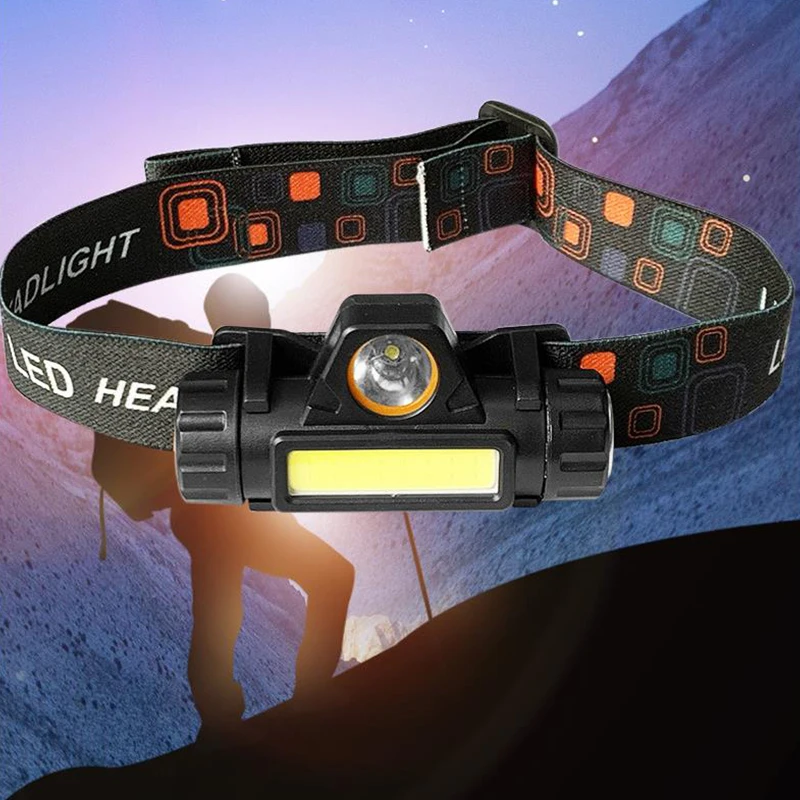 Portable Mini Flashlight Led Headlamp Powerful USB Battery Outdoor Camping Fishing Headlight Waterproof Stepless Dimming
Portable Mini Flashlight Led Headlamp Powerful USB Battery Outdoor Camping Fishing Headlight Waterproof Stepless Dimming