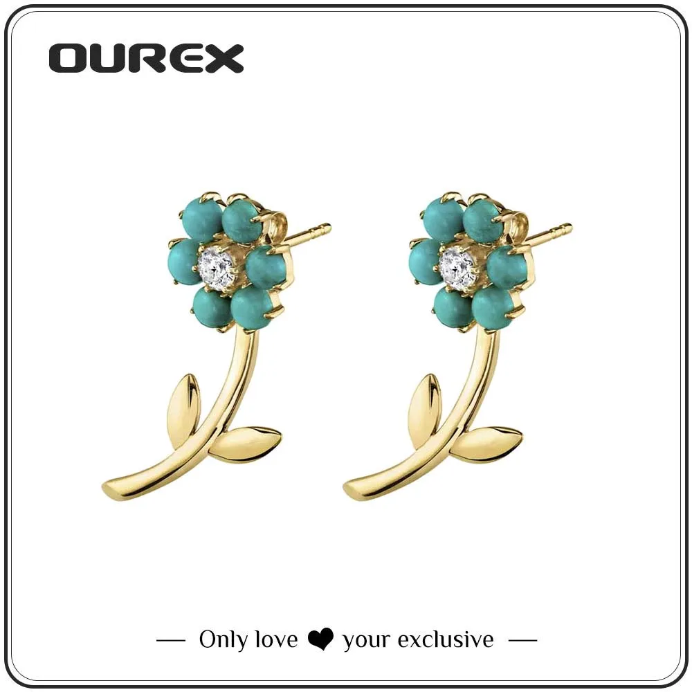 OUREX Stud Earrings Sweet Jewelry Hot Selling Simulated Pearl Crystal Flower Earrings Modern Jewelry Party Wedding Gifts
OUREX Stud Earrings Sweet Jewelry Hot Selling Simulated Pearl Crystal Flower Earrings Modern Jewelry Party Wedding Gifts