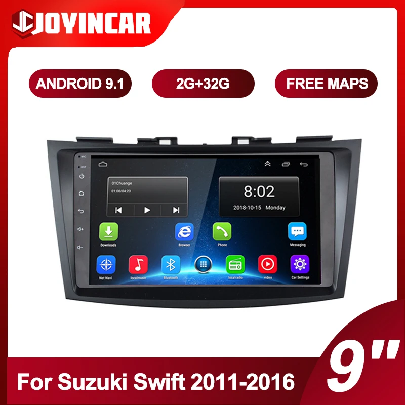 9'' Android 9.1 For Suzuki Swift 2011-2016 2din Car Radio Audio Multimedia Video Player Navigation GPS Autoradio Head Unit
9'' Android 9.1 For Suzuki Swift 2011-2016 2din Car Radio Audio Multimedia Video Player Navigation GPS Autoradio Head Unit