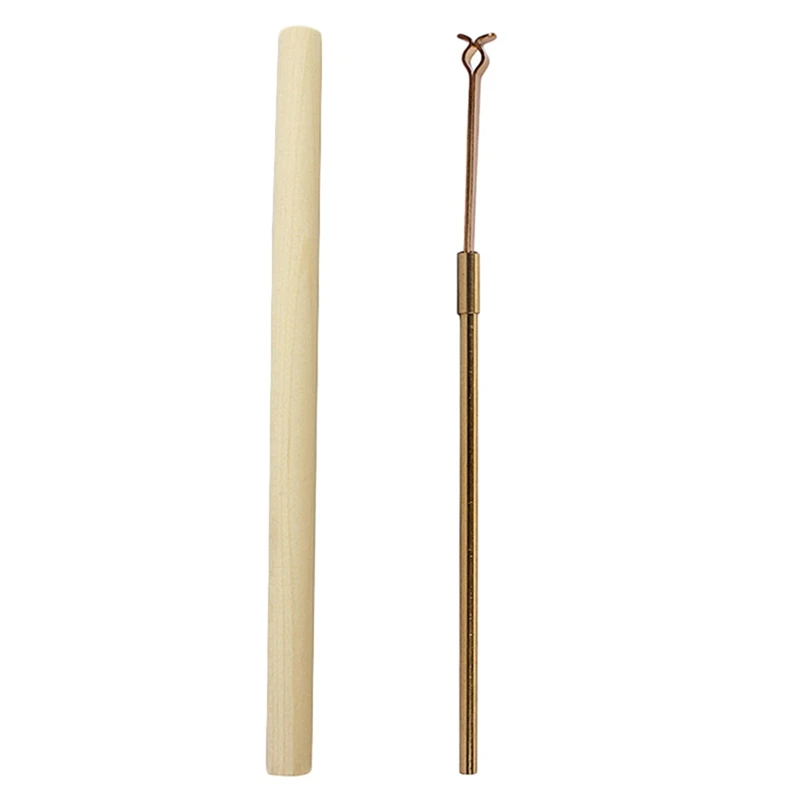 5Pcs 180mm 4/4-3/4 Wood Acoustic Cello Sound Post with Brass Violin Luthier Tools Sound Post Retriever Clip Set
5Pcs 180mm 4/4-3/4 Wood Acoustic Cello Sound Post with Brass Violin Luthier Tools Sound Post Retriever Clip Set