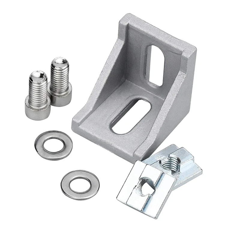 20 Set 4040 Corner Mounting Bracket Aluminum Corner Brackets L Shape Right Angle Joint Brace Fastener 40X40X35mm
20 Set 4040 Corner Mounting Bracket Aluminum Corner Brackets L Shape Right Angle Joint Brace Fastener 40X40X35mm