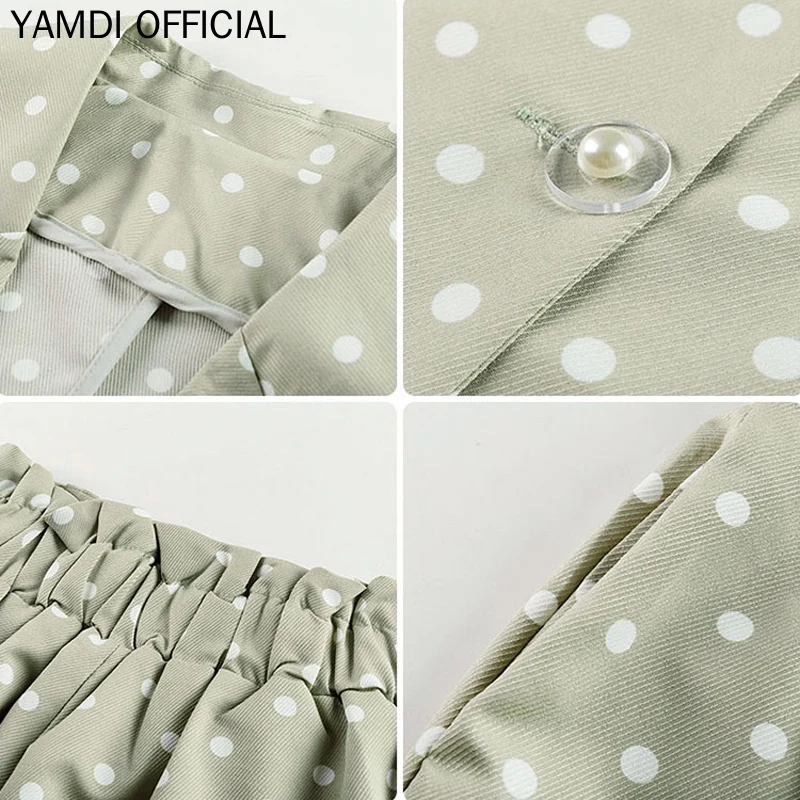 YAMDI Women Summer Autumn Women Short Suits Lady Tracksuit Blazer Jacket & Shorts Casual Women Pant Suits 2 Pieces Set
YAMDI Women Summer Autumn Women Short Suits Lady Tracksuit Blazer Jacket & Shorts Casual Women Pant Suits 2 Pieces Set