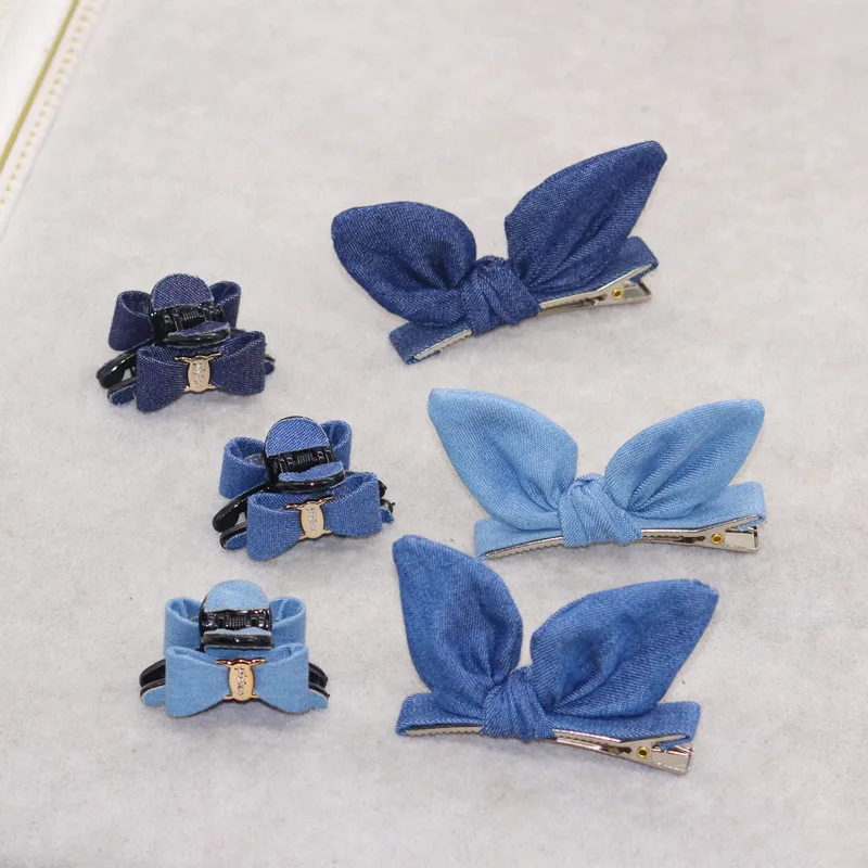 Denim Rabbit Ears Small Claw Clips Women Girls Cloth Art Small Hair Crab Claw Barrettes Hair Clips Hairpin Fashion Accessories
Denim Rabbit Ears Small Claw Clips Women Girls Cloth Art Small Hair Crab Claw Barrettes Hair Clips Hairpin Fashion Accessories