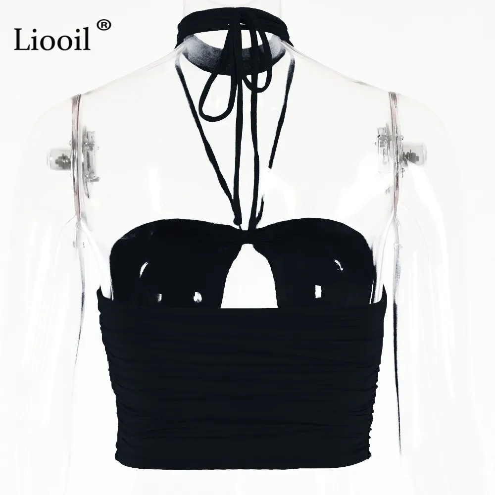 Liooil Hollow Out Halter Short Corset Tank Tops Women Summer 2021 Sleeveless Backless Light Green Black Beach Sexy Camis Tops
Liooil Hollow Out Halter Short Corset Tank Tops Women Summer 2021 Sleeveless Backless Light Green Black Beach Sexy Camis Tops
