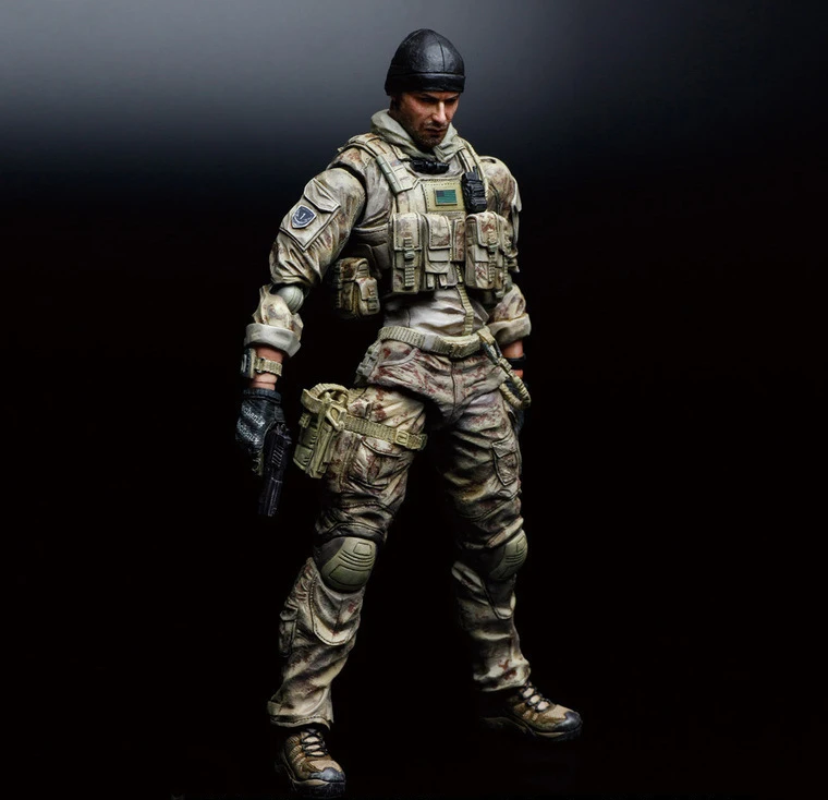 PLAY ARTS SQUARE ENIX Medal of Honor Soldier Tom Felton Movie Character Action Figure Model Toys 26cm 
PLAY ARTS SQUARE ENIX Medal of Honor Soldier Tom Felton Movie Character Action Figure Model Toys 26cm