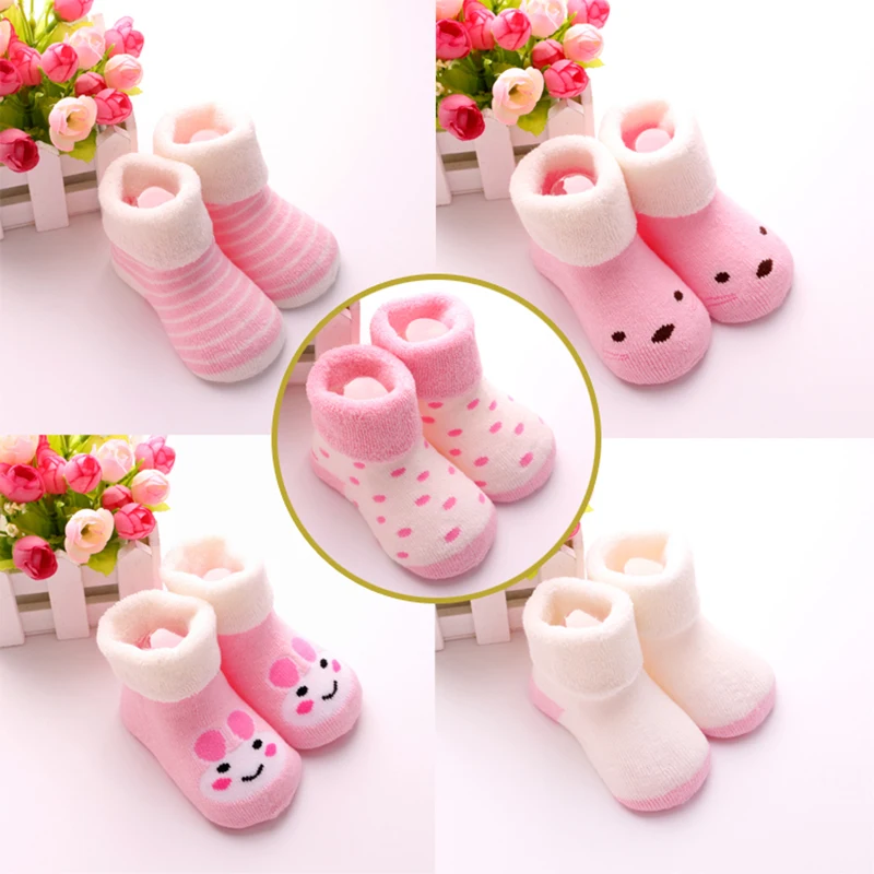 2021 Winter 0-3Y ChildrenThick Cotton Turn-up Top Terry Soft Socks 5 Pairs Baby Boy Girls Cute Cartoon Socks Newborn Warm Socks
2021 Winter 0-3Y ChildrenThick Cotton Turn-up Top Terry Soft Socks 5 Pairs Baby Boy Girls Cute Cartoon Socks Newborn Warm Socks