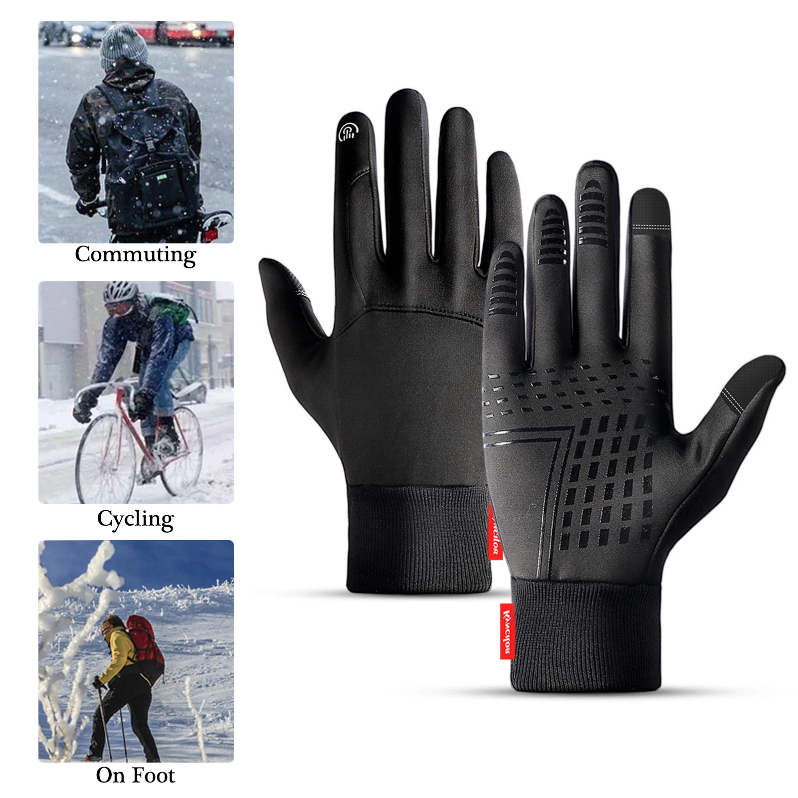 WorthWhile Winter Cycling Gloves Bicycle Warm Touchscreen Full Finger Gloves Waterproof Outdoor Bike Skiing Motorcycle Riding
WorthWhile Winter Cycling Gloves Bicycle Warm Touchscreen Full Finger Gloves Waterproof Outdoor Bike Skiing Motorcycle Riding