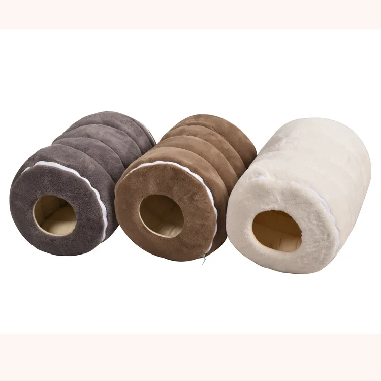 2020 Round Tunnel Tube Dog Bed Mat Kennel Soft Dog Puppy Pet Supplies Nest For Small Medium Dogs Winter Warm Plush Bed Houses
2020 Round Tunnel Tube Dog Bed Mat Kennel Soft Dog Puppy Pet Supplies Nest For Small Medium Dogs Winter Warm Plush Bed Houses