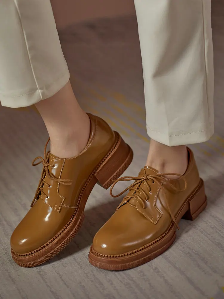 EshtonShero Female Pumps Leather Shoes Women Round Toe Low Heel Leisure Lofers Flats Comfortable Casual Women's Shoes Loafers 
EshtonShero Female Pumps Leather Shoes Women Round Toe Low Heel Leisure Lofers Flats Comfortable Casual Women's Shoes Loafers