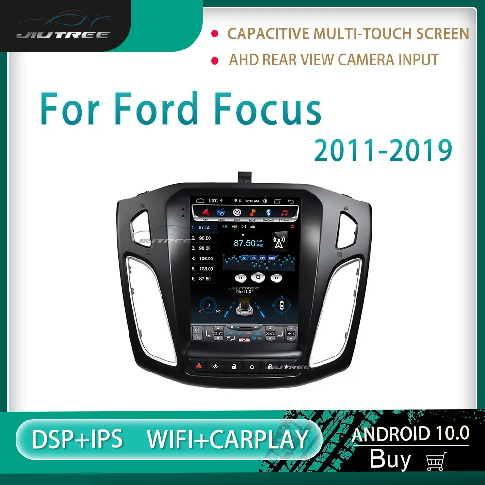 Автомагнитола в стиле Tesla для Ford Focus 2011-2019, автомобильный мультимедийный видеоплеер, GPS-навигатор, Android, 2 din, dvd
Автомагнитола в стиле Tesla для Ford Focus 2011-2019, автомобильный мультимедийный видеоплеер, GPS-навигатор, Android, 2 din, dvd
