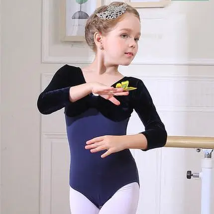 Autumn and Winter Long Sleeve Girls Children's Dance Ballet Training Golden Velvet Body Dress
Autumn and Winter Long Sleeve Girls Children's Dance Ballet Training Golden Velvet Body Dress