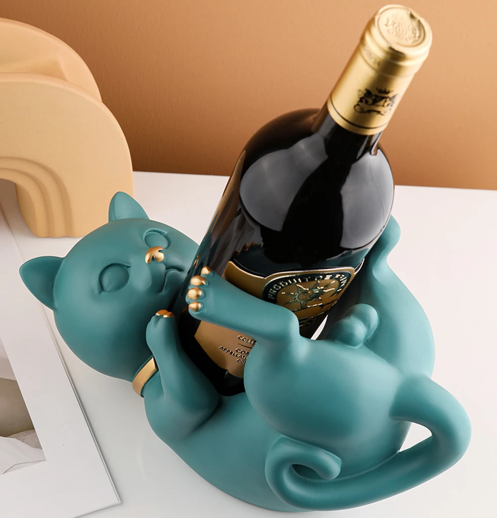 Creative Resin Figurine Lying Cat Wine Rack Wine Holder Shelf Wine stand Sculpture For Home Living Room Office Decoration Gifts
Creative Resin Figurine Lying Cat Wine Rack Wine Holder Shelf Wine stand Sculpture For Home Living Room Office Decoration Gifts
