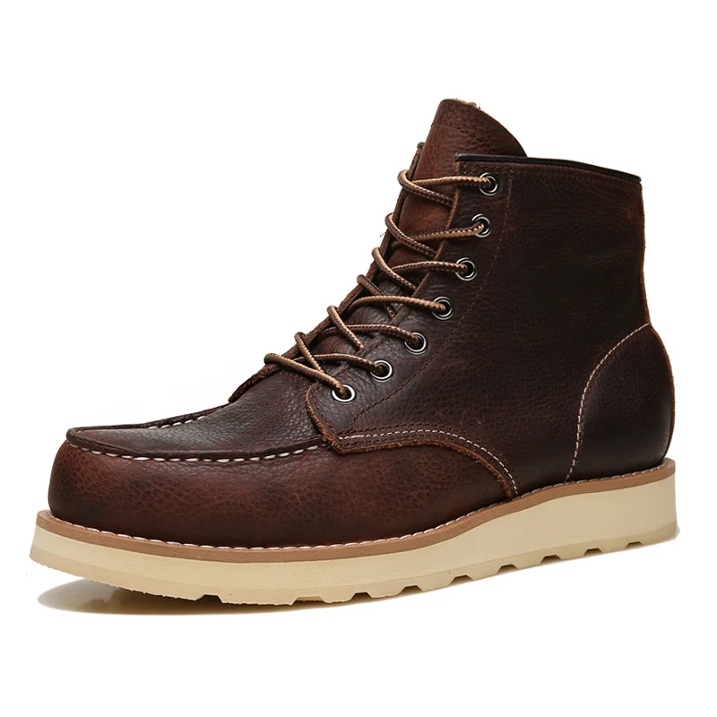 Vintage Genuine Leather Ankle Motorcycle Boots Men Casual Dress Work Boots Shoes Men Punk Boots Western
Vintage Genuine Leather Ankle Motorcycle Boots Men Casual Dress Work Boots Shoes Men Punk Boots Western