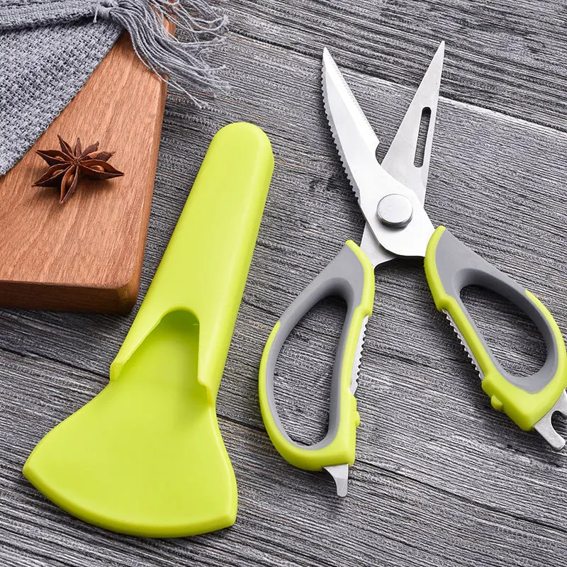 Food Chicken Bone Scissors Multifunctional Vegetable Scissors Stainless Steel Detachable with Magnetic Cover Household Products
Food Chicken Bone Scissors Multifunctional Vegetable Scissors Stainless Steel Detachable with Magnetic Cover Household Products