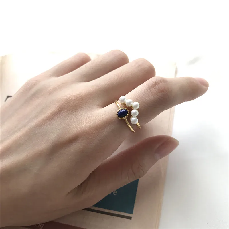 RUIYI Full 925 Sterling Silver Rings Women Double Layered Black Onyx Pearl Chic Ring Girls Stylish Luxury Wedding Jewelry Gift
RUIYI Full 925 Sterling Silver Rings Women Double Layered Black Onyx Pearl Chic Ring Girls Stylish Luxury Wedding Jewelry Gift