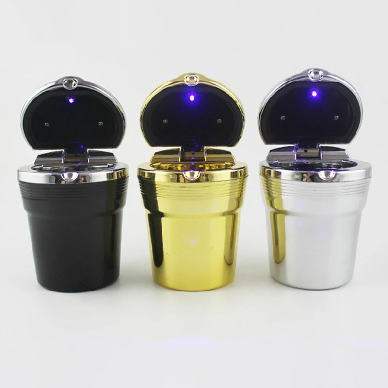 Universal Car Ashtray With Led Lights With Cover Creative Personality Covered Car Inside The Car multi-function Car Supplies 1PC
Universal Car Ashtray With Led Lights With Cover Creative Personality Covered Car Inside The Car multi-function Car Supplies 1PC