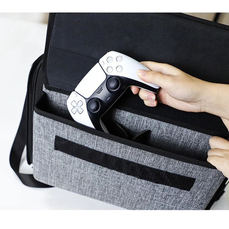 Aolion for PS5 Gamepad Carrying Case Protect Waterproof Shoulder Carry Bag Hard Handbag for PlayStation 5 Console
Aolion for PS5 Gamepad Carrying Case Protect Waterproof Shoulder Carry Bag Hard Handbag for PlayStation 5 Console