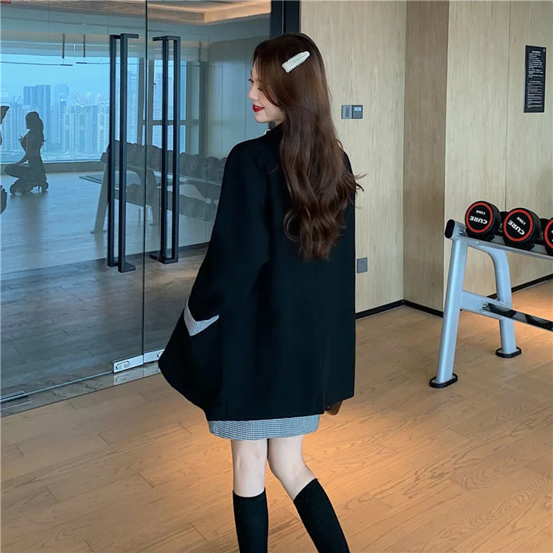 FTLZZ Summer New Arrival Women Vintage Loose Simplicity Blazer Jacket Office Lady Elegant Patchwork Thin Chiffon Outerwear
FTLZZ Summer New Arrival Women Vintage Loose Simplicity Blazer Jacket Office Lady Elegant Patchwork Thin Chiffon Outerwear
