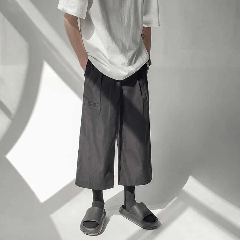 Summer Wide-leg Pants Men's Fashion Black And White Casual Pants Men Streetear Loose Hip-hop Straight-leg Pants Mens S-2XL
Summer Wide-leg Pants Men's Fashion Black And White Casual Pants Men Streetear Loose Hip-hop Straight-leg Pants Mens S-2XL