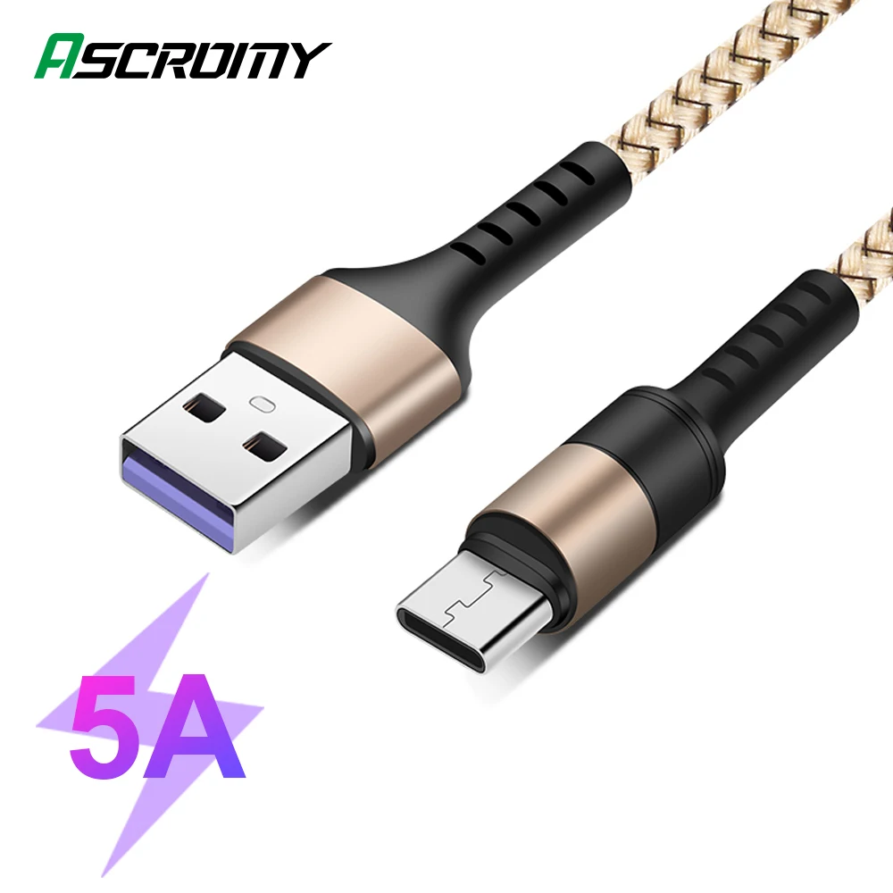 USB Type C для Samsung S9 S8 Huawei P30 pro быстрая зарядка мобильный телефон зарядный провод