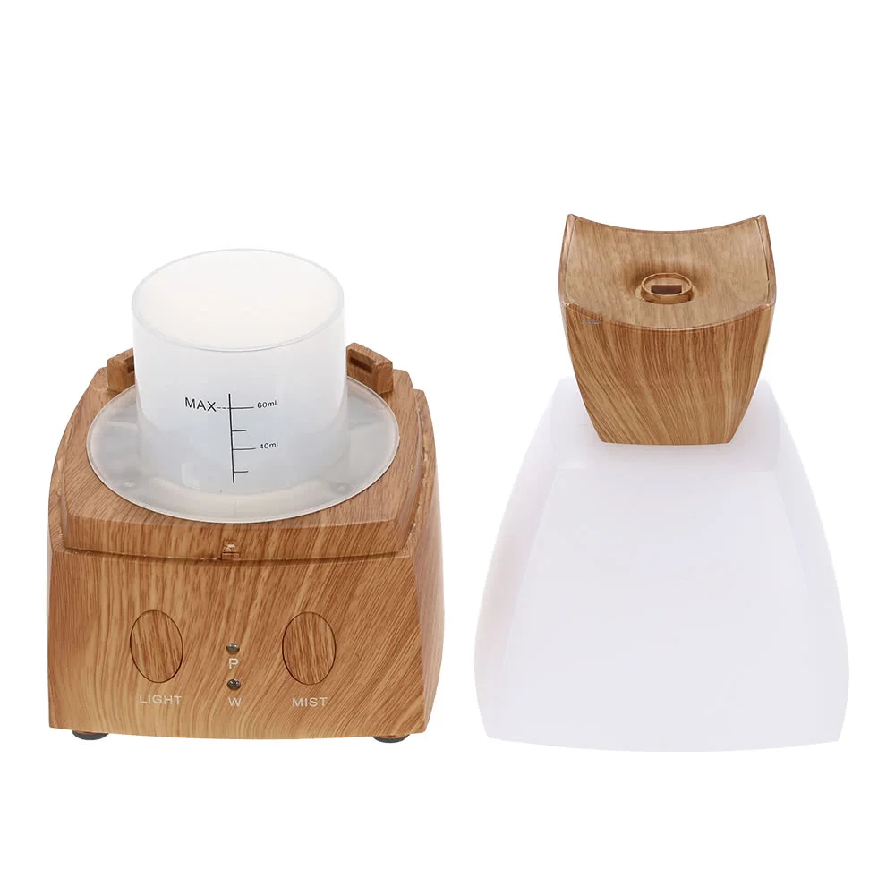 Ultrasonic Diffuser for Aroma 7 Colour Transformable Air Humidifier Voice-activated Essential Oil 12W EU Plug Brown & White
Ultrasonic Diffuser for Aroma 7 Colour Transformable Air Humidifier Voice-activated Essential Oil 12W EU Plug Brown & White