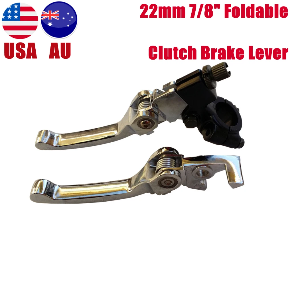 TDPRO 22mm 7/8" Foldable Clutch Brake Lever For Dirt Pit Bike 70cc 110cc 125cc CRF KLX
TDPRO 22mm 7/8" Foldable Clutch Brake Lever For Dirt Pit Bike 70cc 110cc 125cc CRF KLX