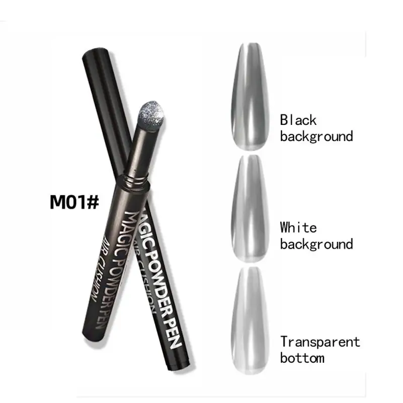 Air Cushion Nail Art Brush Pen Laser Gold Silver Nail Brush Manicure Aurora Powder Single Head Nail Pen Nails Accessories Tool
Air Cushion Nail Art Brush Pen Laser Gold Silver Nail Brush Manicure Aurora Powder Single Head Nail Pen Nails Accessories Tool