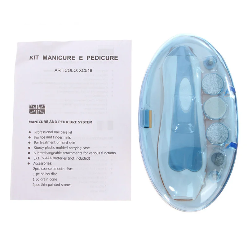 Electric Manicure Pedicure Grooming Set Nail Art File Drill Tool Pedicure Machine Kit for Filing Shaping Sculpting Polishing
Electric Manicure Pedicure Grooming Set Nail Art File Drill Tool Pedicure Machine Kit for Filing Shaping Sculpting Polishing