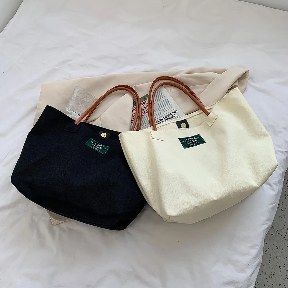 2021 Fashion Canvas Tote Women Patchwork Handbag Large Capacity Vintage Shoulder Shopping Bag Casual Canvas Women Handbags
2021 Fashion Canvas Tote Women Patchwork Handbag Large Capacity Vintage Shoulder Shopping Bag Casual Canvas Women Handbags