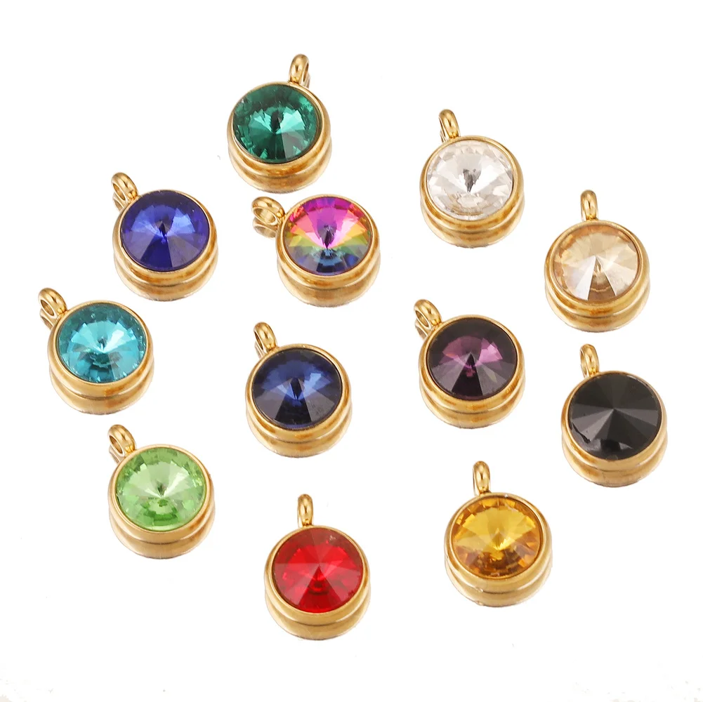 10pcs 18K Gold Plating 10mm Stainless Steel Starry sky Satellite Stone Charms Pendant for DIY Necklace Bracelet Jewelry Making
10pcs 18K Gold Plating 10mm Stainless Steel Starry sky Satellite Stone Charms Pendant for DIY Necklace Bracelet Jewelry Making