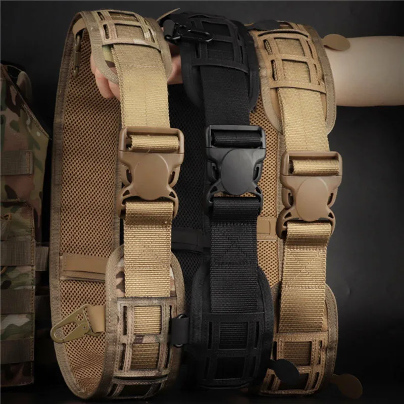 Waist Belt Soft Padded Patrol Combat Battle Web Belt 1000D Nylon Adjustable Length M2
Waist Belt Soft Padded Patrol Combat Battle Web Belt 1000D Nylon Adjustable Length M2