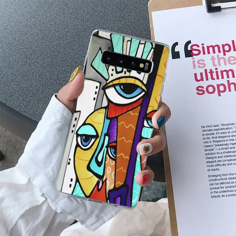 Picasso Abstract Painting Phone Case For Samsung S10 S10e S8 S9 Plus S7 Edge Note10 9 8 Soft Transparent TPU Cove
Picasso Abstract Painting Phone Case For Samsung S10 S10e S8 S9 Plus S7 Edge Note10 9 8 Soft Transparent TPU Cove