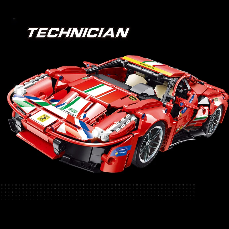 2020 New High-Tech Red Ferra 1247PCS Bricks Creative Super Sport Racing Car Building Blocks Toys for Kids Christmas Gifts
2020 New High-Tech Red Ferra 1247PCS Bricks Creative Super Sport Racing Car Building Blocks Toys for Kids Christmas Gifts