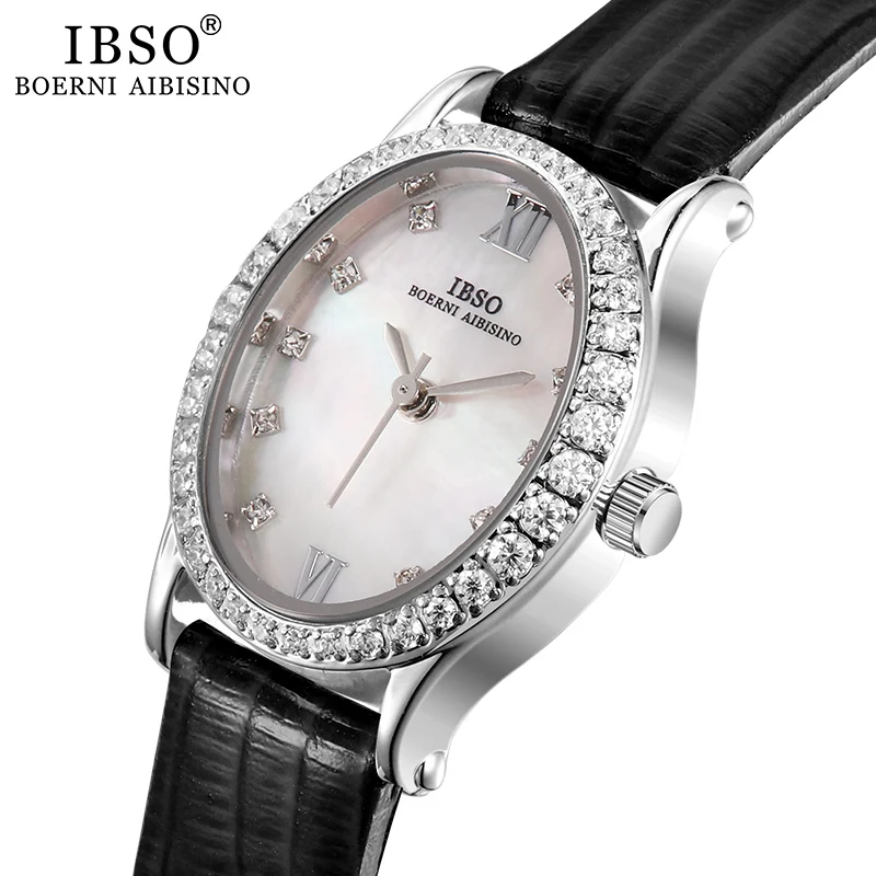 IBSO Brand Women Quartz Watches Leather Strap Rose Gold Quartz Watch for Ladies Women Crystal Diamonds Montre Femme Dropshipping
IBSO Brand Women Quartz Watches Leather Strap Rose Gold Quartz Watch for Ladies Women Crystal Diamonds Montre Femme Dropshipping
