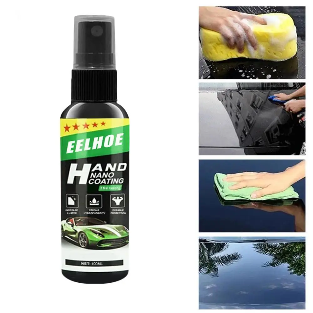 Car Liquid Ceramic Spray Coating Top Coat Quick Nano-coating Auto Spray Wax Automotive Nano Spray Coating Agent Car Detailing
Car Liquid Ceramic Spray Coating Top Coat Quick Nano-coating Auto Spray Wax Automotive Nano Spray Coating Agent Car Detailing
