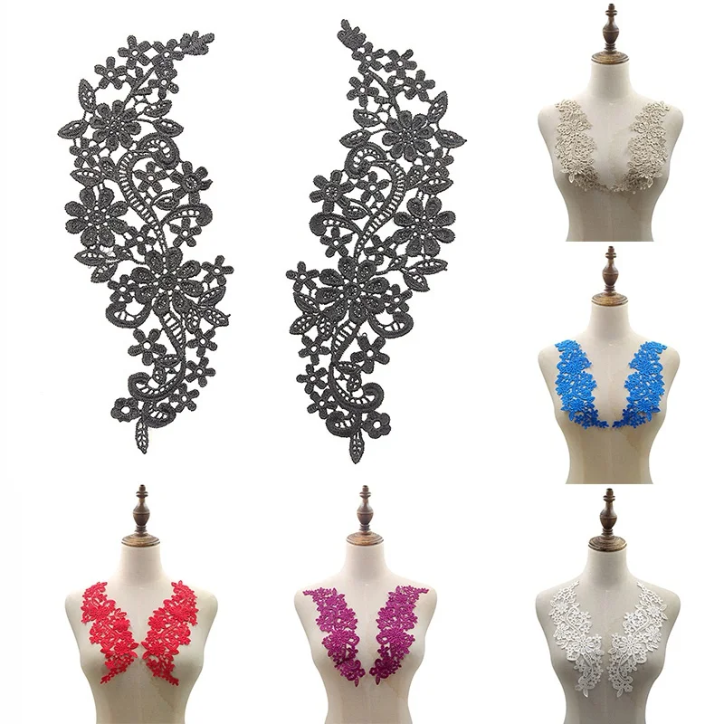 1 Pair Wedding Bridal Sewing Motif DIY Patches Flower 3D Lace Trim Embroidery Applique Fabric Craft
1 Pair Wedding Bridal Sewing Motif DIY Patches Flower 3D Lace Trim Embroidery Applique Fabric Craft