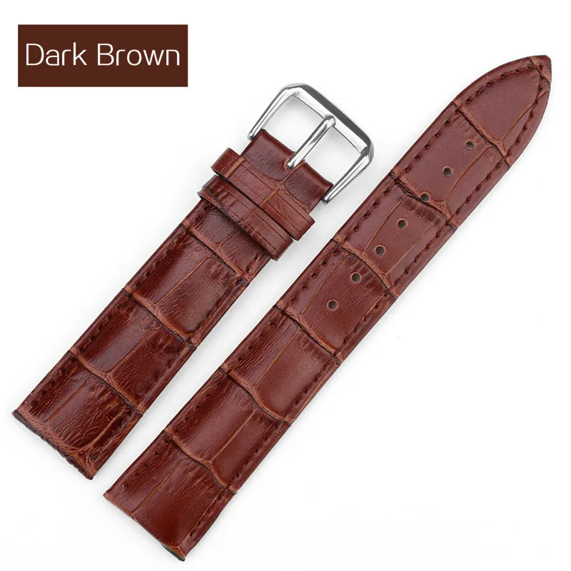 Genuine Leather Watchband Wrist Watch Replacement Accessories 10mm 12mm 16mm 18mm 20mm 22mm 24mm Watch Band Pin Buckle Straps
Genuine Leather Watchband Wrist Watch Replacement Accessories 10mm 12mm 16mm 18mm 20mm 22mm 24mm Watch Band Pin Buckle Straps