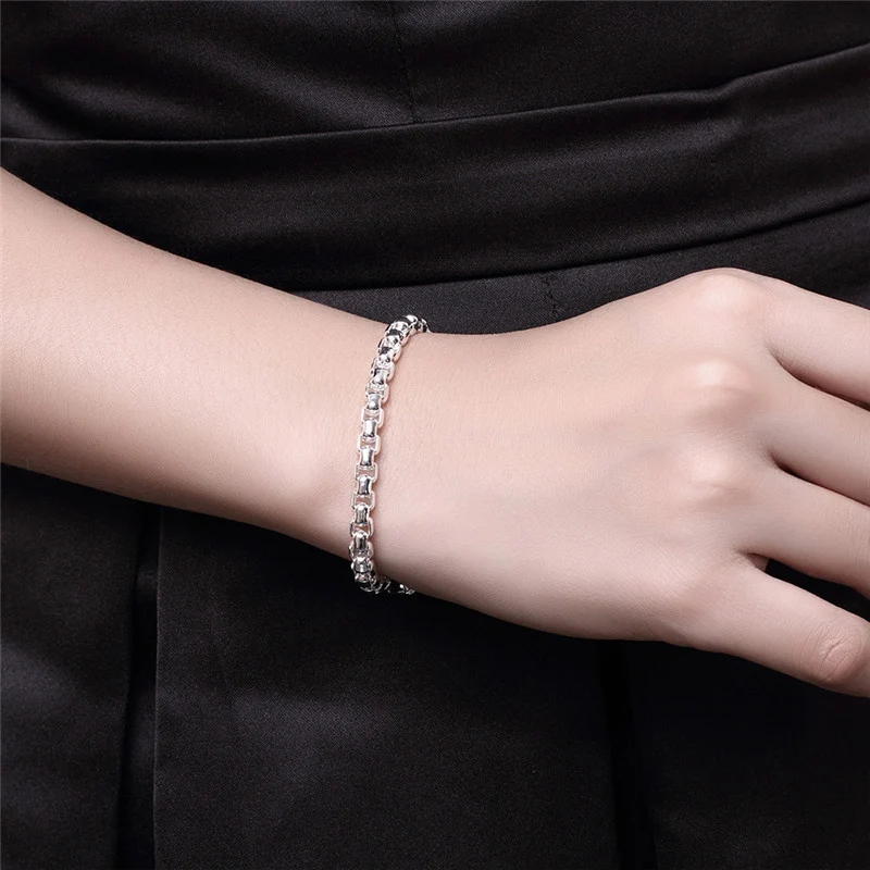 European and American Simple Men's Punk Simple Stainless Steel Bracelet Wild Fashion Personality Hip Hop Bracelet
European and American Simple Men's Punk Simple Stainless Steel Bracelet Wild Fashion Personality Hip Hop Bracelet