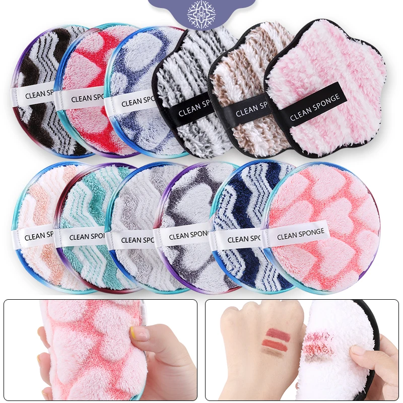 2Pcs Reusable Makeup Remover Pad Cotton High Quality Soft Flannelette Sponge Double Sided Makeup Removal Puff Cleaning Wipe Tool
2Pcs Reusable Makeup Remover Pad Cotton High Quality Soft Flannelette Sponge Double Sided Makeup Removal Puff Cleaning Wipe Tool