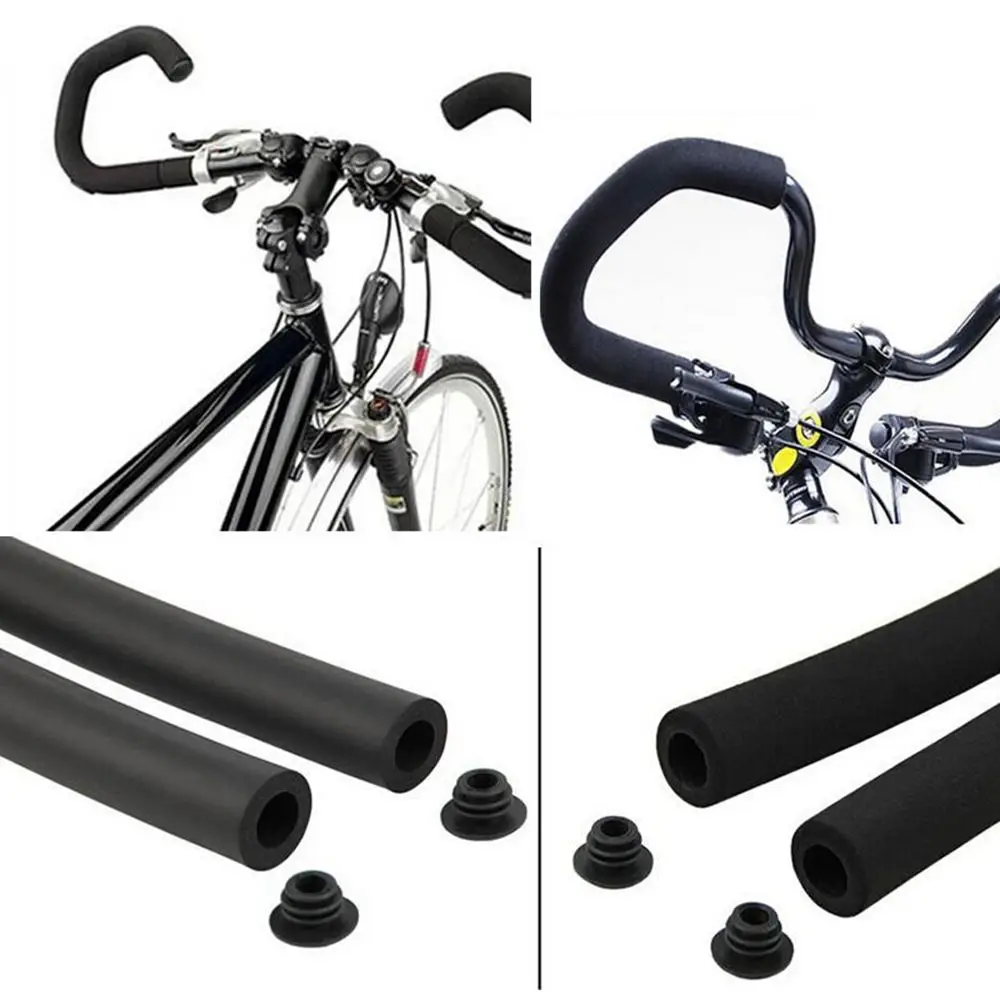 High Quality Soft Bike Bicycle Black Bicycle Accessories Handlebar Cover Grips Rubber Handlebars Covers Bar End
High Quality Soft Bike Bicycle Black Bicycle Accessories Handlebar Cover Grips Rubber Handlebars Covers Bar End