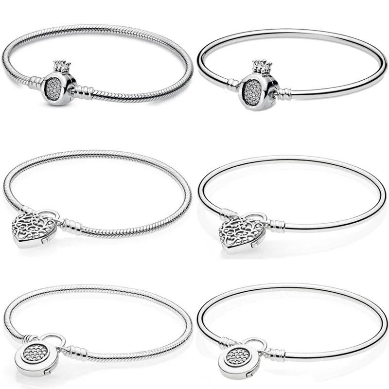 Real Moments Crown O Regal Heart Logo Signature Padlock Clasp 925 Silver Bracelet Fit Fashion Bangle Bead Charm Diy Jewelry
Real Moments Crown O Regal Heart Logo Signature Padlock Clasp 925 Silver Bracelet Fit Fashion Bangle Bead Charm Diy Jewelry
