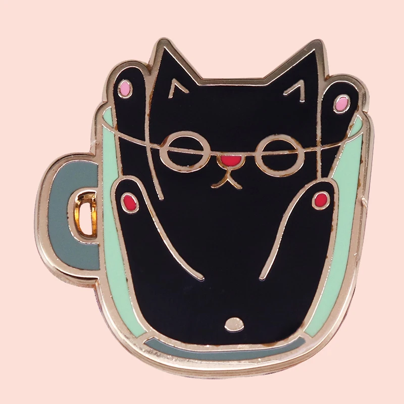 ZF1569 Teacup Cat Cartoon Icons Style Metal Enamel Badge Buttons Brooch Anime Lovers Denim Shirt Lapel Pins For Friends Kids
ZF1569 Teacup Cat Cartoon Icons Style Metal Enamel Badge Buttons Brooch Anime Lovers Denim Shirt Lapel Pins For Friends Kids