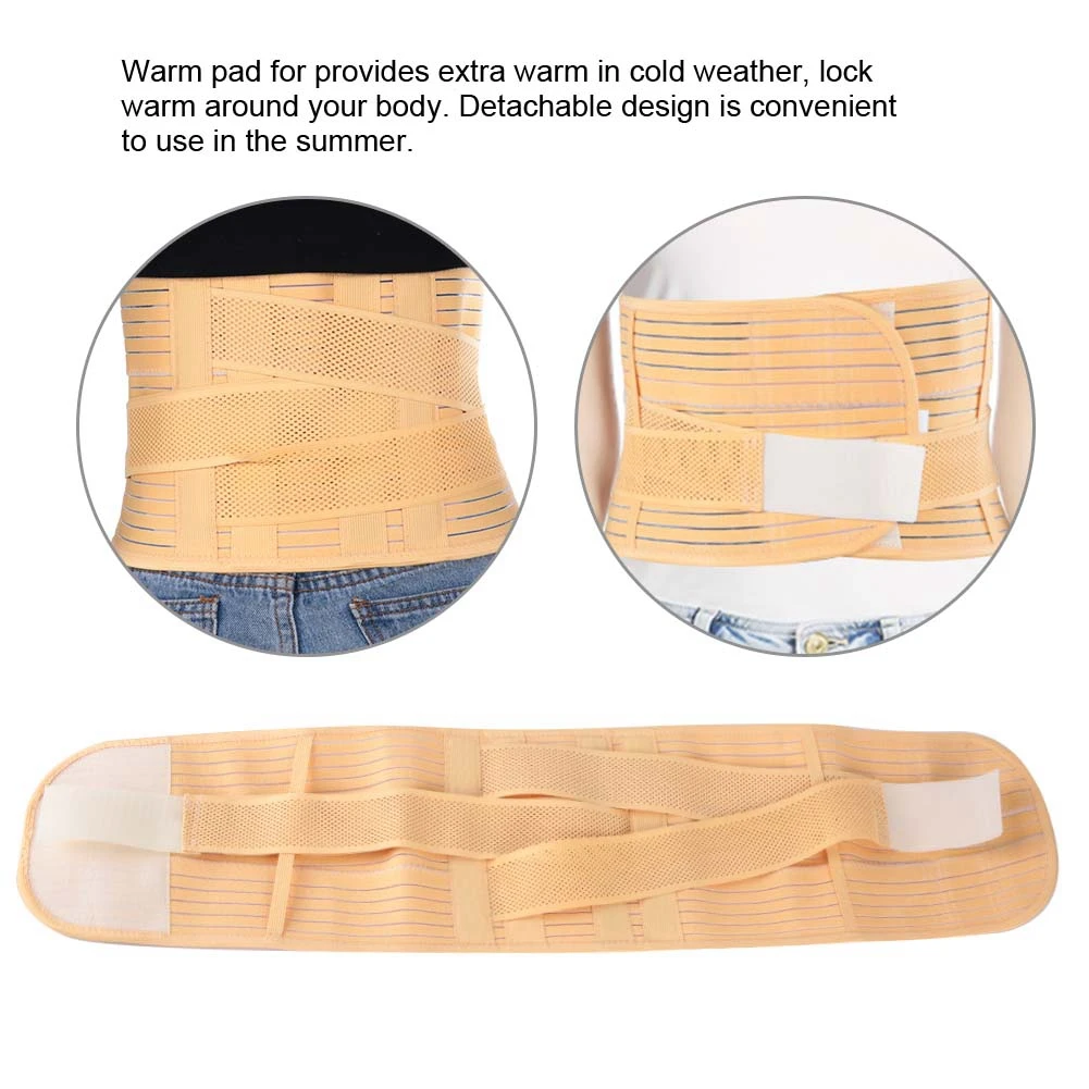 Breathable Adjustable Elastic Abdominal Brace Waist Support Belt With 4 Steel Plates Lumbar Lower Back Brace Waist Relief Pain
Breathable Adjustable Elastic Abdominal Brace Waist Support Belt With 4 Steel Plates Lumbar Lower Back Brace Waist Relief Pain