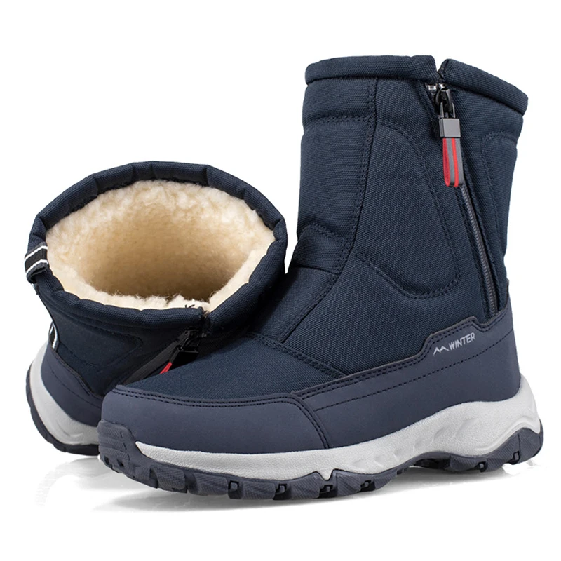 Men winter boots 2020 men winter shoes snow boots waterproof non-slip thick fur warm boots for -40 degrees
Men winter boots 2020 men winter shoes snow boots waterproof non-slip thick fur warm boots for -40 degrees