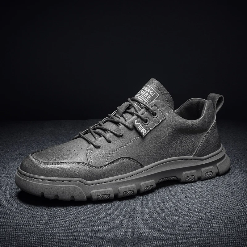 Business Men's Shoes Leather lace-up Men Shoes Rubber Sole black Brown Male Shoes outdoor Comfortable Casual Shoes men
Business Men's Shoes Leather lace-up Men Shoes Rubber Sole black Brown Male Shoes outdoor Comfortable Casual Shoes men