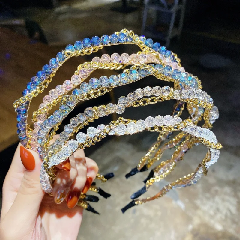 Crystal Beads Twist Knitted Headband Fashion Hairbands Hair Band Hair Accessories
Crystal Beads Twist Knitted Headband Fashion Hairbands Hair Band Hair Accessories