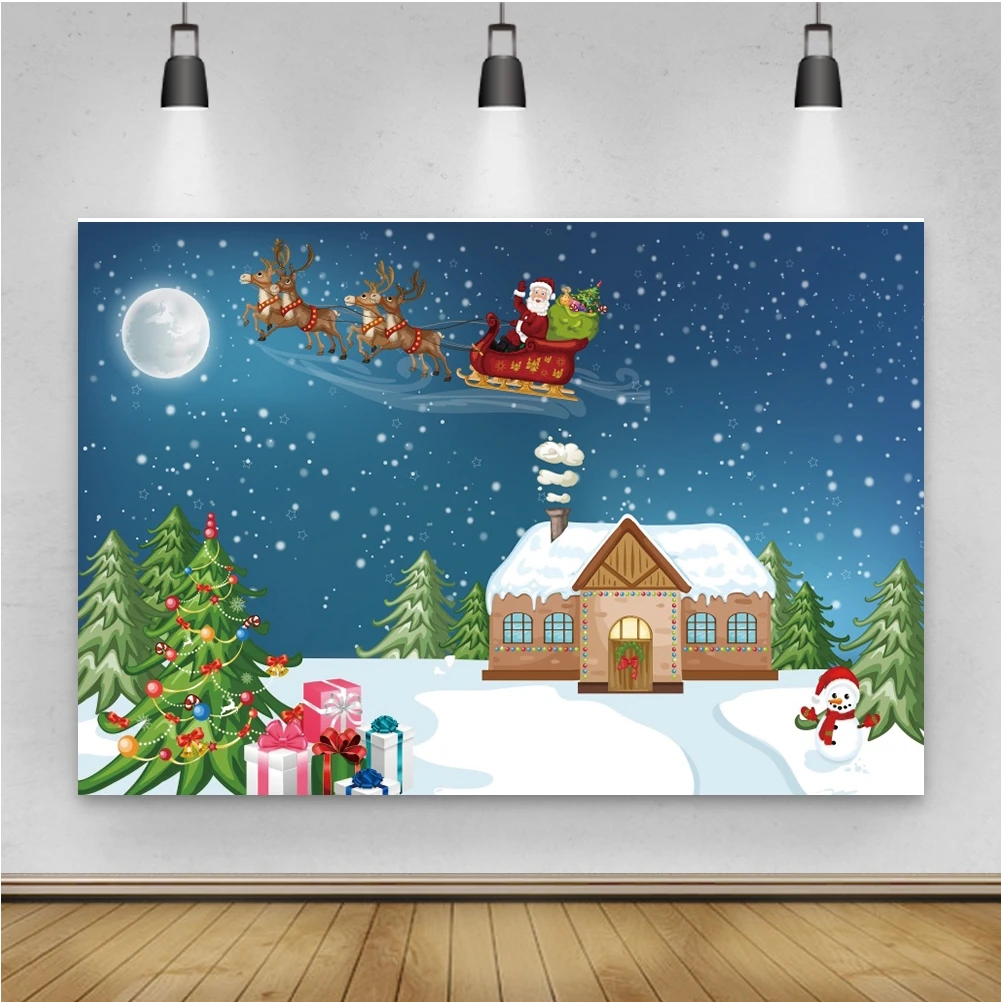 Laeacco Winter Baby Room Christmas Background Decor Cartoon Santa Snowman Birthday Portrait Photographic Photo Backdrop
Laeacco Winter Baby Room Christmas Background Decor Cartoon Santa Snowman Birthday Portrait Photographic Photo Backdrop