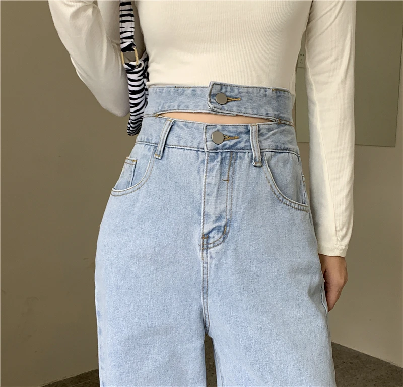 High Waist Jeans Women 2020 Autumn Double Breasted Fashion Streetwear Straight Wide Leg Denim Pants Slim Boyfriend Trousers New
High Waist Jeans Women 2020 Autumn Double Breasted Fashion Streetwear Straight Wide Leg Denim Pants Slim Boyfriend Trousers New