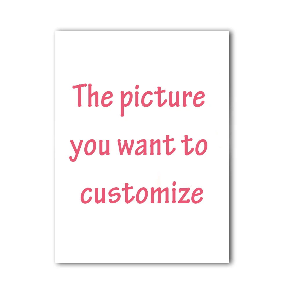 Customer Poster Any Size Print Canvas Painting Personalized Gift Wall Art with Your Photo Pictures for Living Room Bedroom Decor
Customer Poster Any Size Print Canvas Painting Personalized Gift Wall Art with Your Photo Pictures for Living Room Bedroom Decor