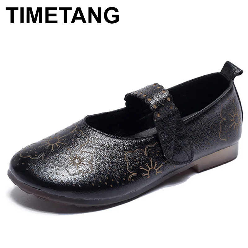 TIMETANGGenuine Leather Ladies Flat Summer Shoes Women Slip On Casual Loafers Hollow Out Round Toe Soft Comfort Sandals Female
TIMETANGGenuine Leather Ladies Flat Summer Shoes Women Slip On Casual Loafers Hollow Out Round Toe Soft Comfort Sandals Female